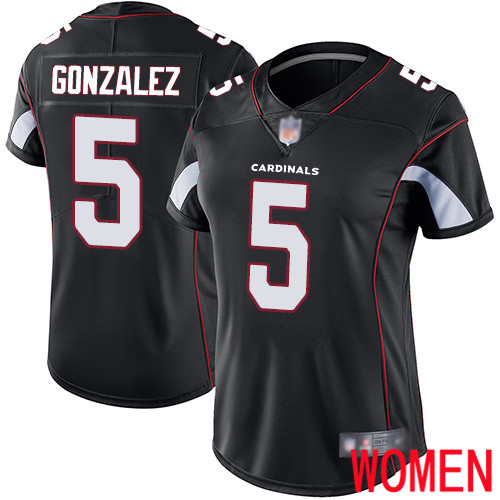 Arizona Cardinals Limited Black Women Zane Gonzalez Alternate Jersey NFL Football #5 Vapor Untouchable